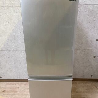 急募☆10*25 シャープ SHARP 2ドア ノンフロン冷凍冷蔵庫 167L SJ-C17E-N