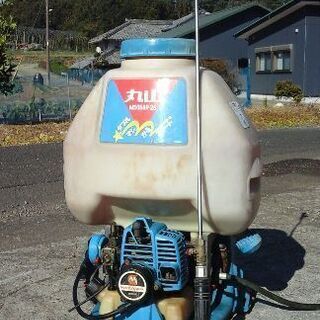 背負い動噴 丸山製 大容量の 25L タンク ❢❢ 実働 ❢❢ 点検