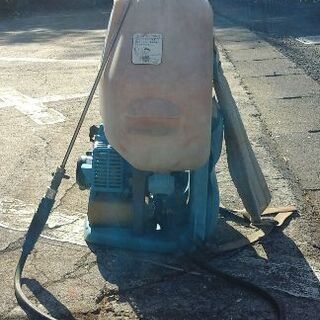 背負い動噴 丸山製 大容量の 25L タンク ❢❢ 実働 ❢❢ 点検