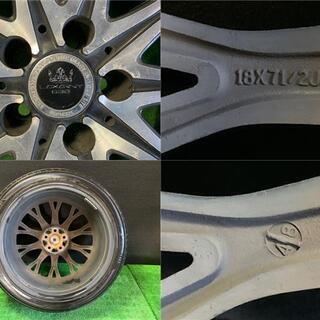 値下げします！【コミコミ価格】BADX LOXARNY 632 18インチ☆☆2019年製YOKOHAMA ECOS ES31☆215/45R18☆中古 No.171SH