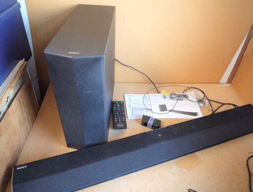 ☆ソニー SONY HT-CT370 2.1ch Bluetooth サウンドバー/ホームシアターサウンドシステム◆ワイヤレス音楽再生を手軽に実現