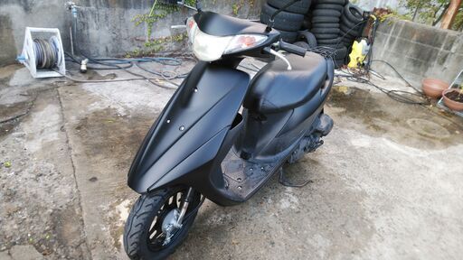 ⭐スズキアドレスV50　CA44A　マットブラック　駆動系新品　タイヤバリ山