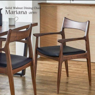 新品未使用！ウォルナット ダイニングテーブル&椅子4脚セット