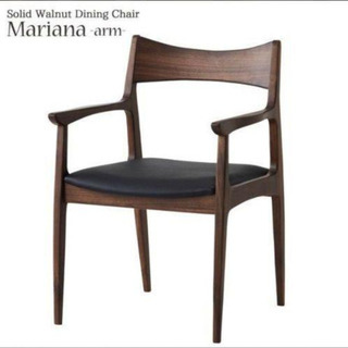 新品未使用！ウォルナット ダイニングテーブル&椅子4脚セット