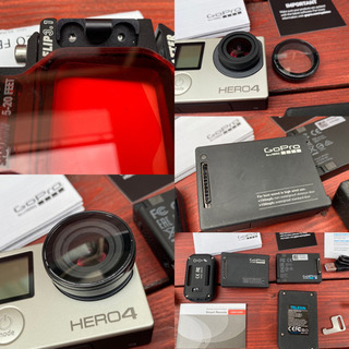 GoPro 初級者に大変おすすめセット！全て揃っています！東京都、埼玉県、千葉県辺り無料配送させていただきます！