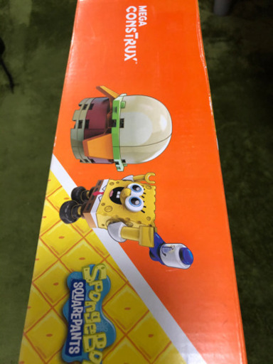 超激レア商品】︎スポンジボブ巨大貯金箱 Mega Bloks SquarePants