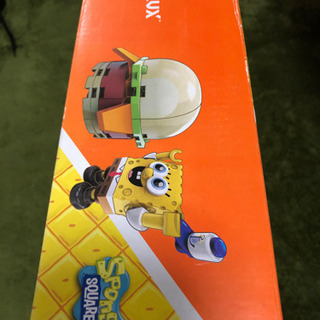 【超激レア商品】⭐︎スポンジボブ巨大貯金箱　Mega Bloks SquarePants Block Construction Set レゴ  アメトイ