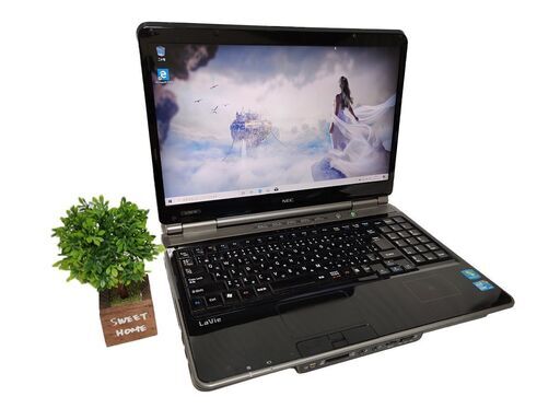 ノートパソコン譲ります。即使える LL750/W 黒 /大容量SSD240G/メモリ4G/Core i5/Win10/DVD作成/オフィス/無線 （投稿ID : lapz6）