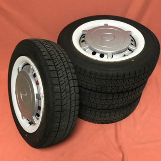 ブリヂストンVRX2 155/65R14 14×4.5J +45 2019年製造バリ山 ダイハツ