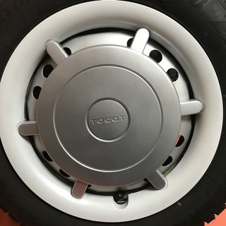 ブリヂストンVRX2 155/65R14 14×4.5J +45 2019年製造バリ山 ダイハツ 