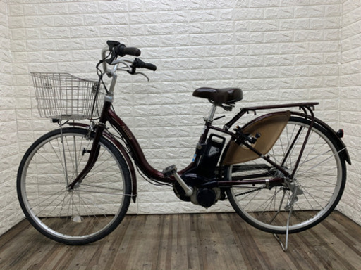 ブリジストン　assista 6.6AH 実力容量80〜100% 新基準　電動アシスト自転車