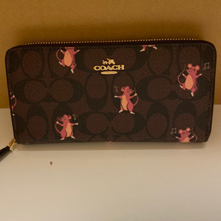 手渡し希望‼️ 新品　COACH コーチ 長財布　ネズミ　干支 手渡し希望‼️ 新品 COACH コーチ 長財布 ネズミ 干支