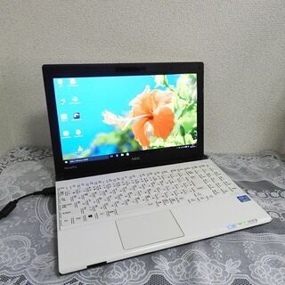 キレイ☆3波TV対応】富士通 NH77/DD [最強i7 +メモリ8GB +SSD512GB(新 