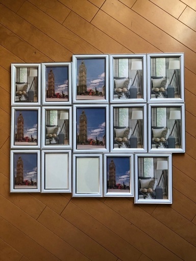 フォトフレームサイズ x15 Cm ７枚17 5x12 5cm ８枚合計15枚あります リビングにたくさんの思い出を飾りませんか Matsu 大津京のインテリア雑貨 小物 写真立て フォトフレーム の中古あげます 譲ります ジモティーで不用品の処分
