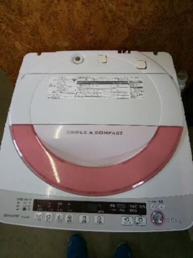 N1031-1 SHARP 全自動洗濯機 6kg 2014年製