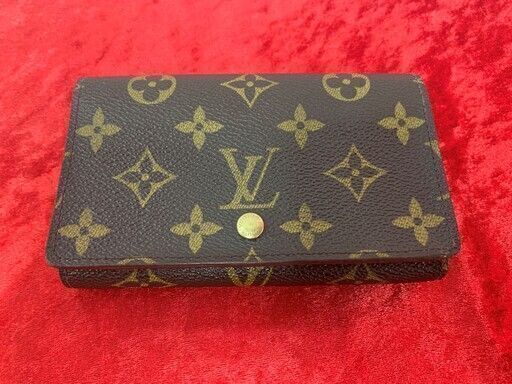 【Louis Vuitton】モノグラム ポルトモネ・ビエトレゾール ファスナー付き財布 （705）