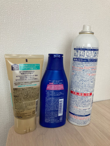 ニベアスキンミルクビオレおうちでエステ日焼け止めスプレーボディークリーム とま 元町の家具の中古あげます 譲ります ジモティーで不用品の処分