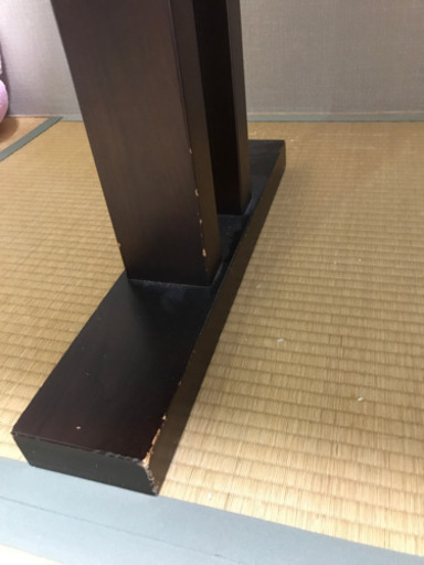 引取限定島忠ホームズダイニングテーブル0 75 70 高さ いち 牛田のテーブル ダイニングテーブル の中古あげます 譲ります ジモティーで不用品の処分