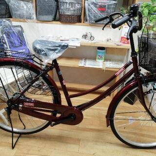 ❰受渡完了❱26インチ軽快車マルーン入荷しました
