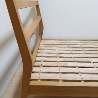 無印良品 タモ材 シングルベッド | anpicacolombia.co