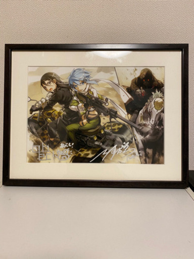 ソードアートオンライン　大電撃文庫展　複製原画