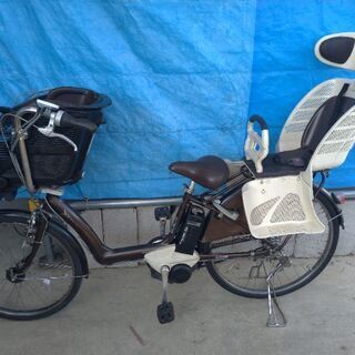 電動アシスト自転車 ブリヂストン アンジェリーノ 3段ギア LEDライト 茶