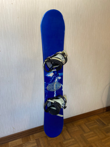 SALOMON】サロモン スノーボード(青、ビンディング付き) cherianart.com