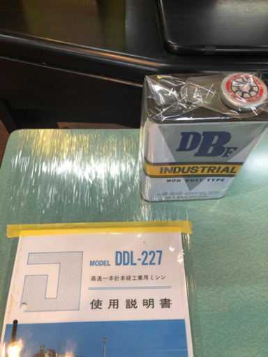 JUKI 本縫工業用ミシン DDL-227 通電のみ確認