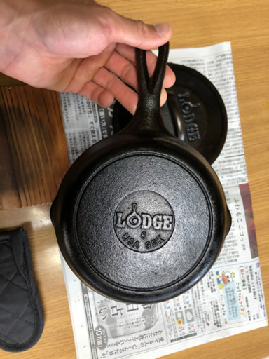 Lodge ロッジ スキレット6 1 2インチ4点セット かず 燕三条のその他の中古あげます 譲ります ジモティーで不用品の処分