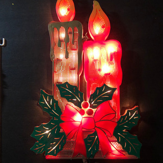 【ネット決済】クリスマスイルミネーションライト　ろうそく型　電飾