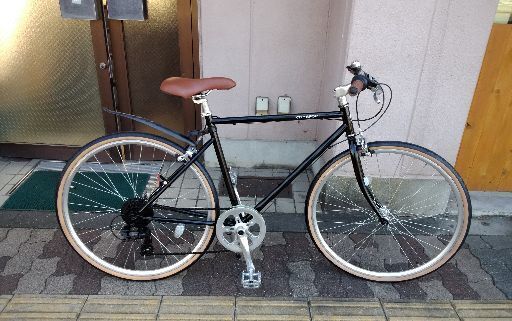 [SOGO]CITY SPORT 26吋 シティクロスバイク クロモリ/7speed/ブラック