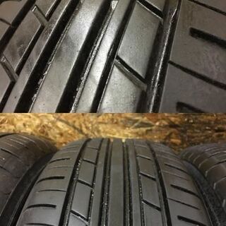 YOKOHAMA ECOS ES31 205/65R15】夏タイヤ【三菱 純正ホイール 15インチ 