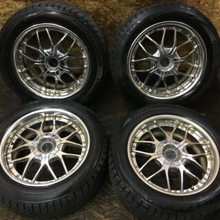 【BS BLIZZAK VRX 215/55R17】スタッドレス...