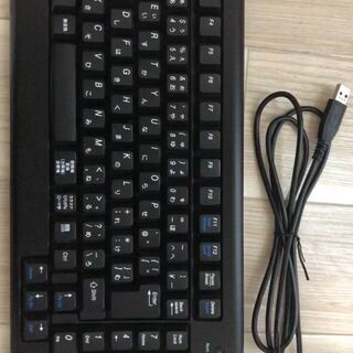 ELECOM USBキーボード  TK-UP01MABK 