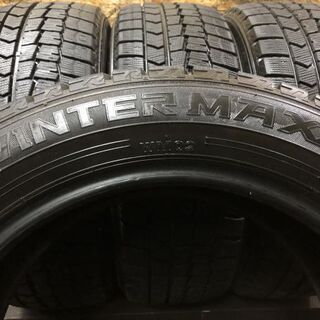 DUNLOP WINTER MAXX WM02 215/55R17 17インチ スタッドレス 4本 2016年製 バリ溝 レクサスHS クラウンアスリート等　(VTM229) クレジットカード QR決済可能