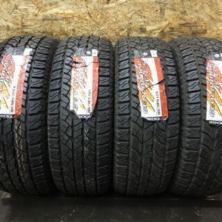 新品 YOKOHAMA GEOLANDAR A/T-S 265/70R15 15インチ 夏タイヤ 4本 テラノ チャレンジャー パジェロ等 (VTY155HO) クレジットカード QR決済可能 新品 YOKOHAMA GEOLANDAR A/T-S 265/70R15 15インチ 夏タイヤ 4本