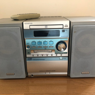 コンポセット】MDコンポCDプレーヤー ラジオ アンプ カセット リモコン