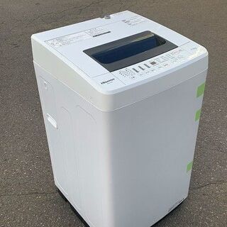 苫小牧バナナ】2018年製 ハイセンス/Hisense 4.5kg 洗濯機 HW-T45C ...