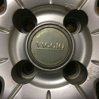 タイヤ、ホイール BS VAGGIO 社外ホイール 15インチ 4本 6J4HPCD100+45 