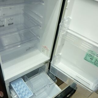 西岡店 冷蔵庫 146L 2ドア 2016年製 三菱 MR-P15A-B 黒 100Lクラス