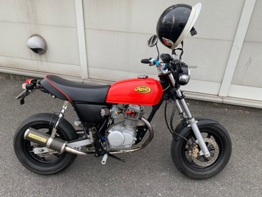 エイプ50ccフレーム　100ccエンジン　早期取引値引き可能