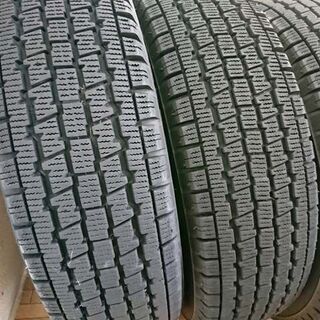 18年 ガリ無し社外アルミ付 BS製冬タイヤ145/80R12LT エヴリィ
