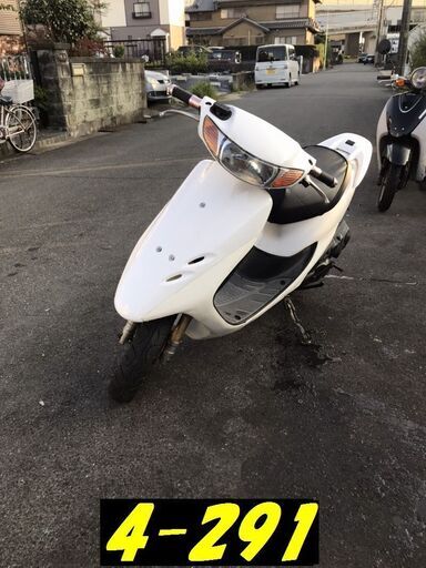 ☆GARAGE-ECO千音寺☆ライブディオAF35白　ZXルック　4-291名古屋市中川区より!!