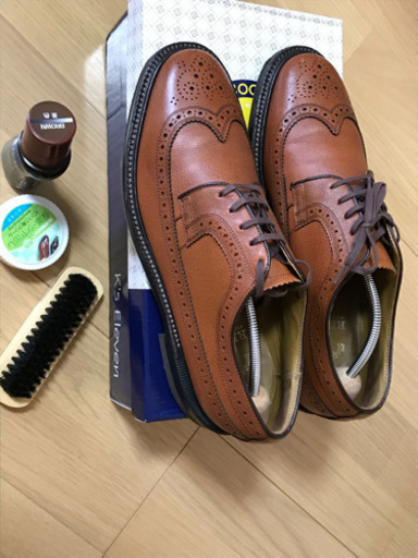 数回使用の美品 Regal 靴 2235na 本革 ウイングチップ ブラウンサイズ26 5センチ Tama 阿波座のコスメ ヘルスケアの中古あげます 譲ります ジモティーで不用品の処分