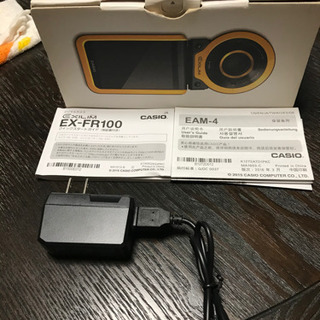 値下げ casio exilim exーfr100 純正セルフ棒付き