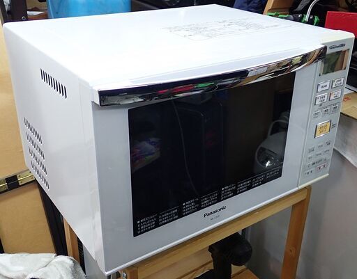 札幌 パナソニック オーブンレンジ NE-C235-W 2013年製 中の板が無いです。 中古