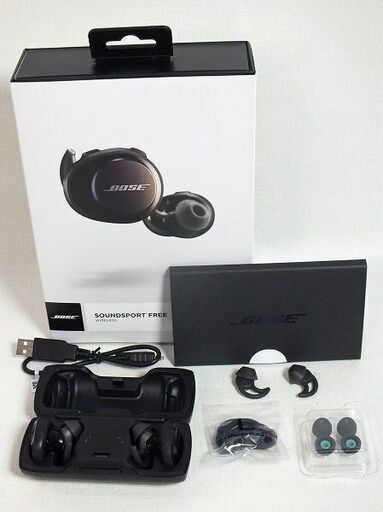 【苫小牧バナナ】Bose/ボーズ SoundSport Free wireless headphones 完全ワイヤレスイヤホン トリプルブラック ♪