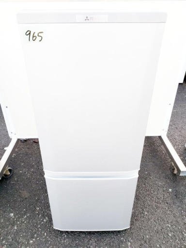 ✨高年式✨ 965番 三菱✨ノンフロン冷凍冷蔵庫✨MR-P15Z-S‼️