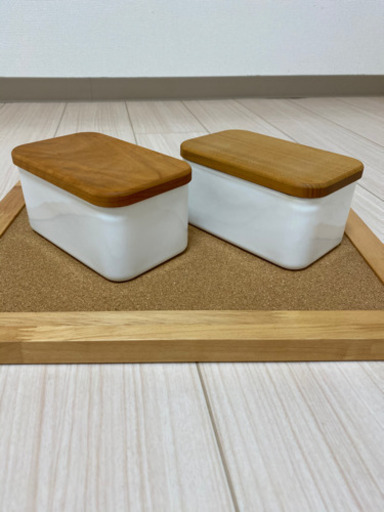野田琺瑯　バターケース450g✖️2