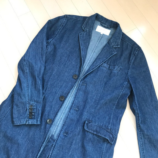 スマート見え デニムコート チェスターコート ショップコート Abahouse Psproject 日野のジャケット メンズ の中古 古着あげます 譲ります ジモティーで不用品の処分